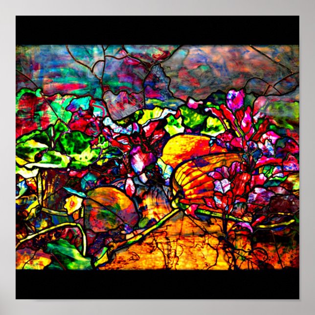 Poster Poster-Vitré-Tiffany 20 (Devant)