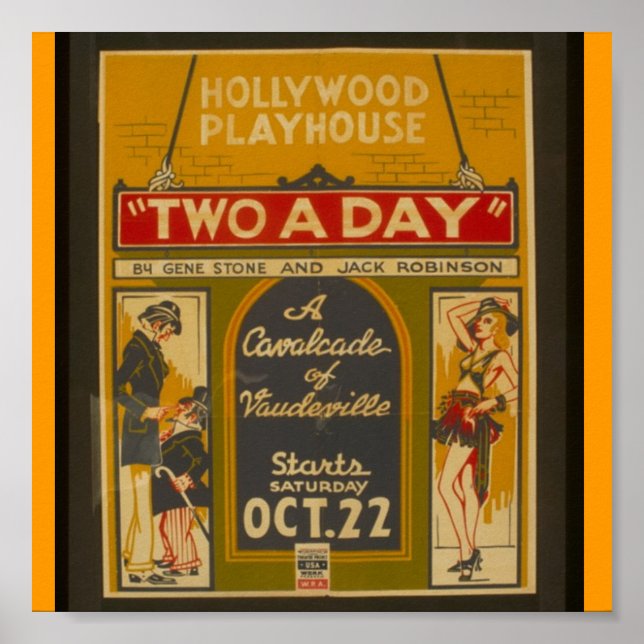 Poster Poster-WPA-Cavalcade de Vaudeville (Devant)