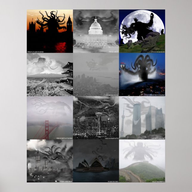 Poster Postersmall cthulhu (Devant)