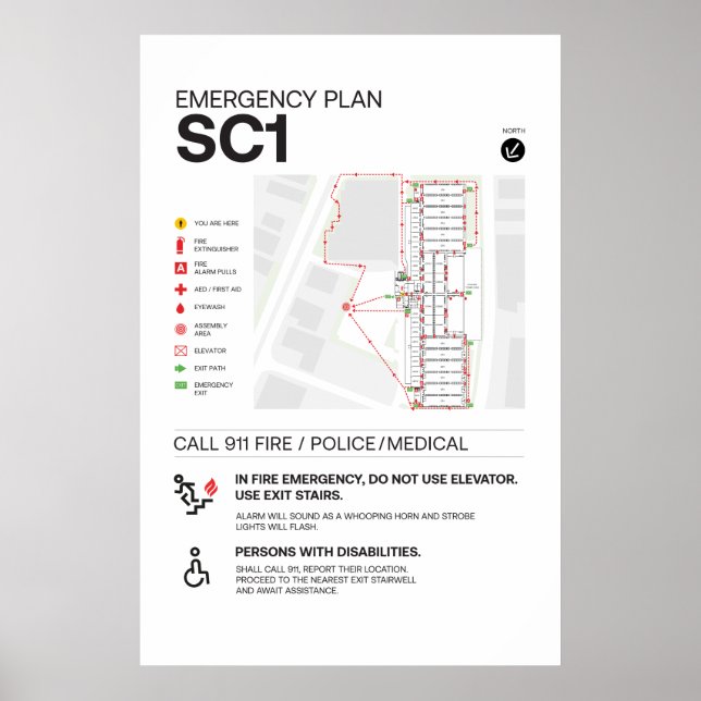 Poster Postes (Devant)