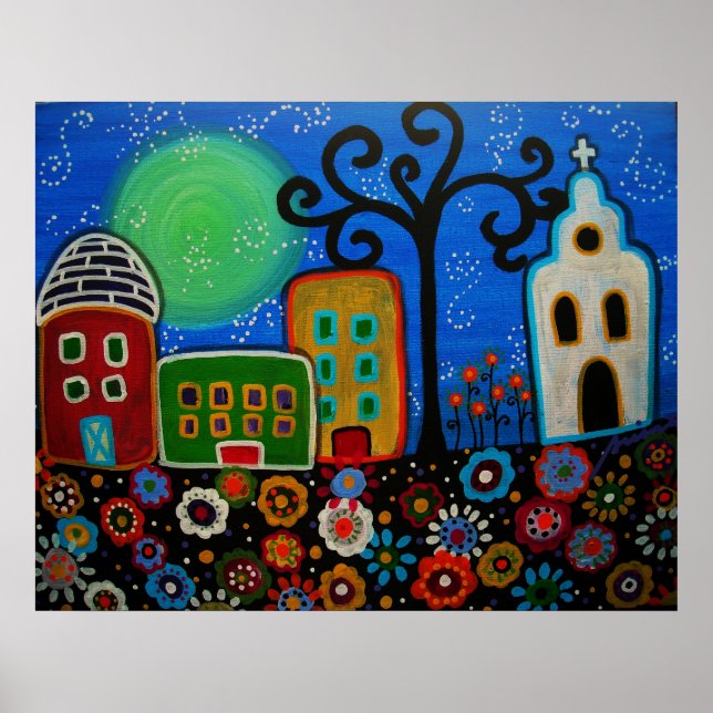 POSTER POSTES DE VILLE MEXICAINS (Devant)