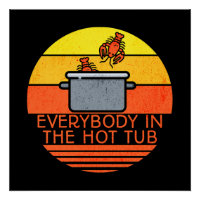 Pot De Homard Retro Sunset, Bain À Remous