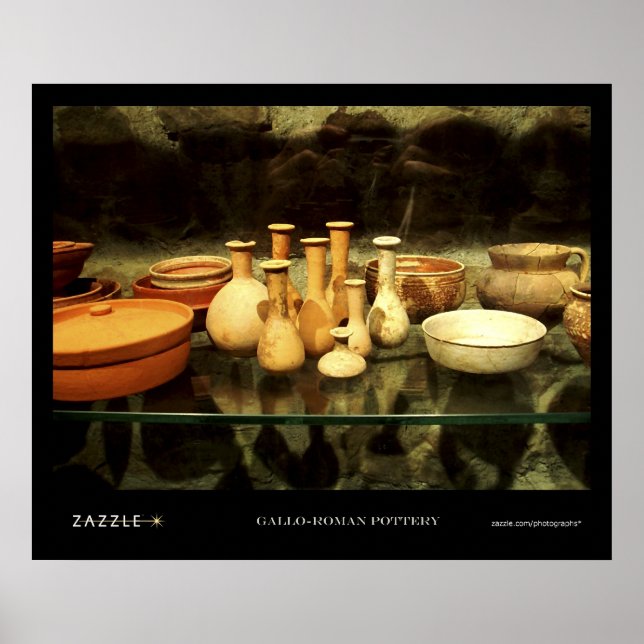 Poster poterie gallo-romaine (Devant)