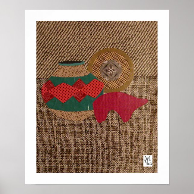 Poster Poterie indienne (Devant)