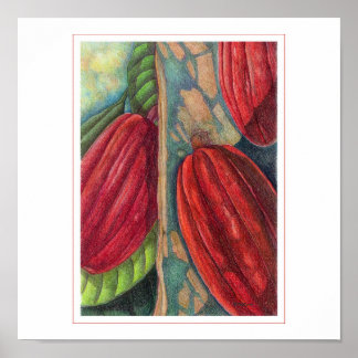Poster Pots de cacao