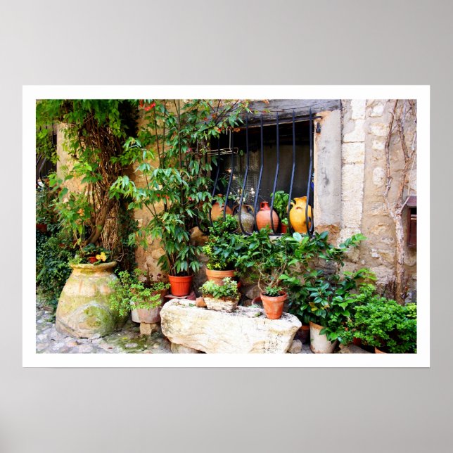 Poster Pots de fenêtre (Devant)