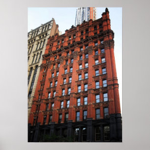 Poster Potter Building, New York City, Medium