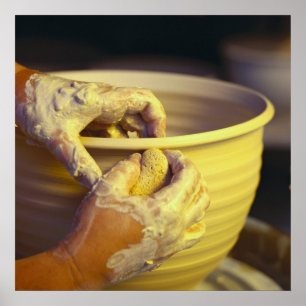 Poster Potter's Hands Créer 1