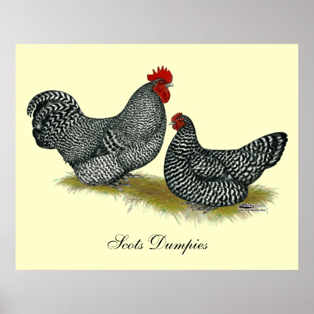 Poster Poulet croustillant (Devant)
