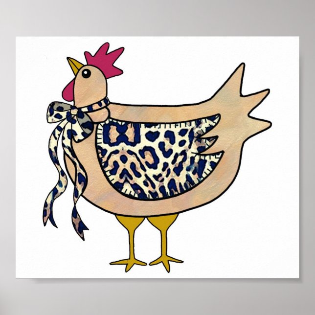 Poster Poulet du pays (Devant)