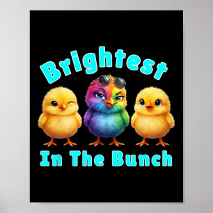 Poster Poulet le plus brillant de la bande de Pâques arc-