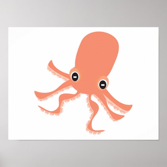 Poster poulpe (Devant)