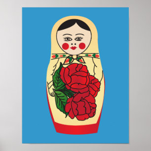 Poster Poupée de Matrjoška
