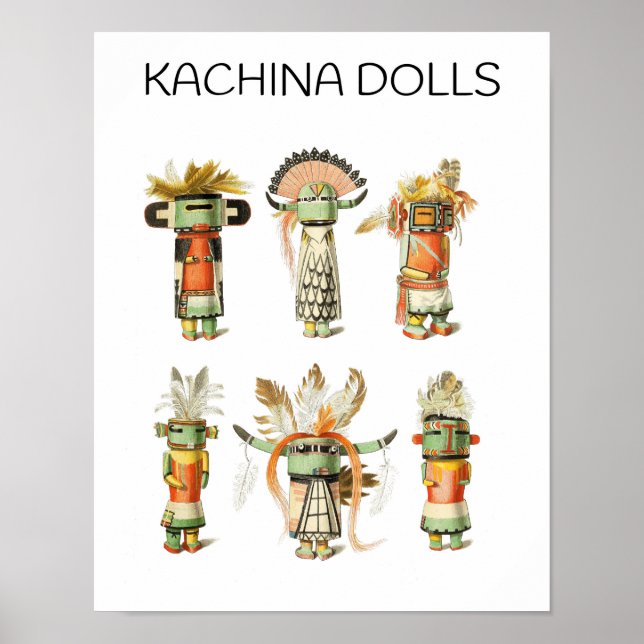 Poster Poupées Kachina (Devant)