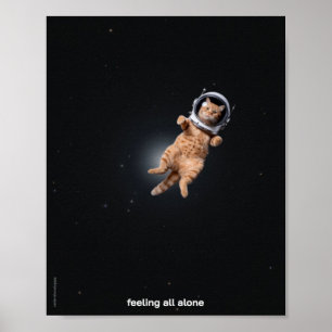 Poster pour animaux de compagnie solitaires et tri