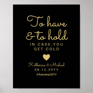 Poster Pour avoir et tenir dans le coque vous obtenez fro