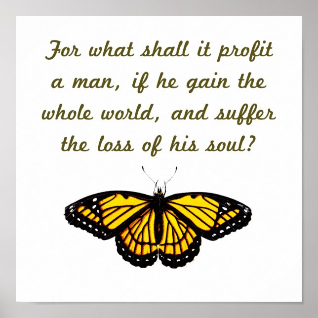 Poster Pour Ce Qui Va Profiter À Un Homme (Devant)