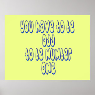 Poster Pour être numéro un