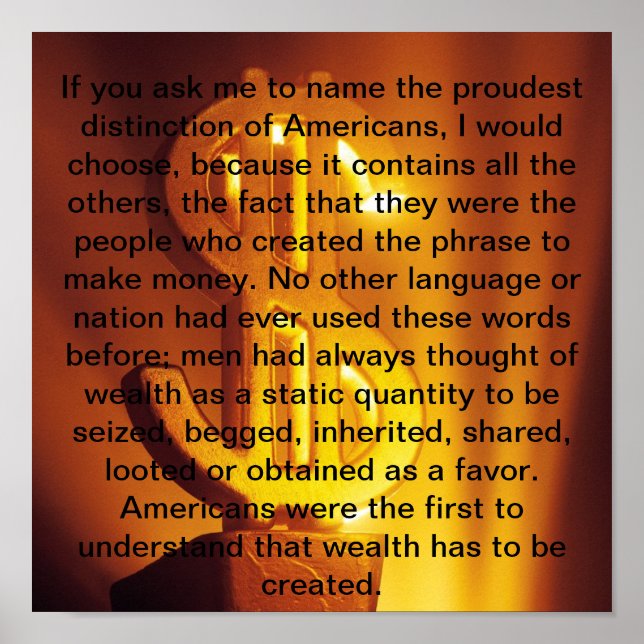 Poster Pour faire de l'argent (Devant)