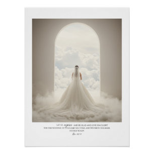 Poster Pour la mariée qu'il aime. Brillante