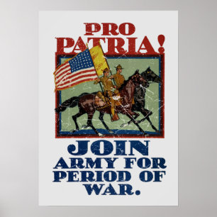 Poster Pour la Patrie ! Propagande de l'armée