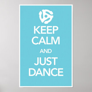Poster pour le calme et la danse juste à Cyan (Ara