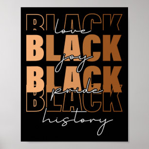 Poster Pour les femmes noires Mois de l'histoire noire Re