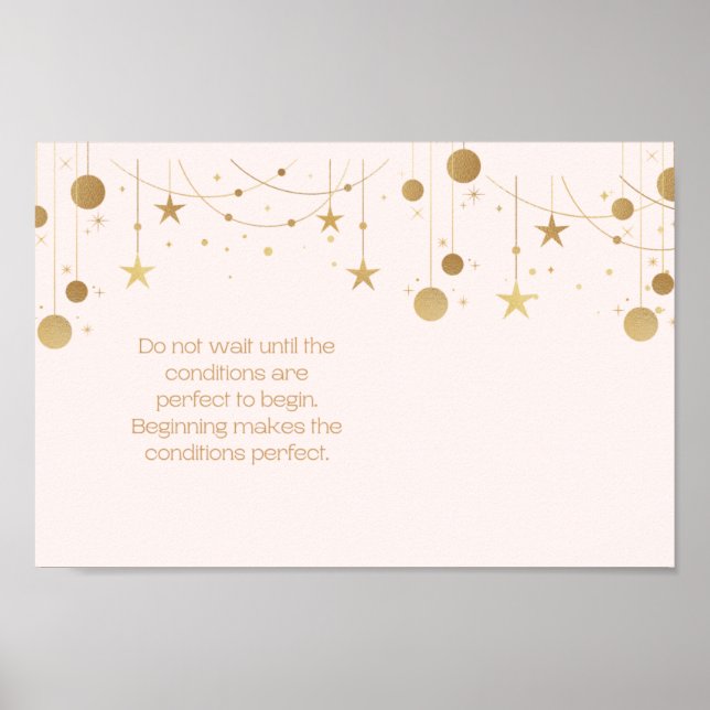 Poster Pour les nouveaux débuts (Devant)