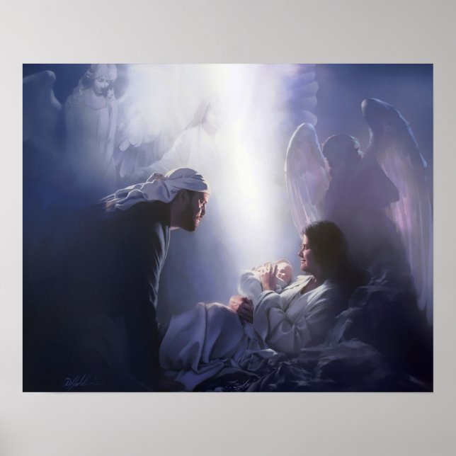 Poster Pour nous un enfant est né, par Danny Hahlbohm (Devant)