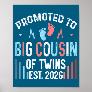 Poster Pour promouvoir les jumeaux cousins Big Est