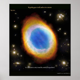 Poster Pour qu'un vide existe...