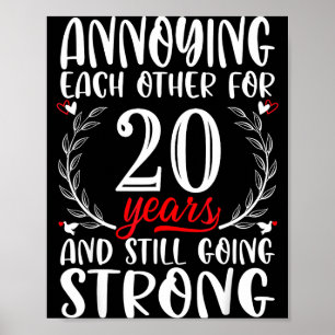 Poster Pour s'agacer mutuellement 20 20e