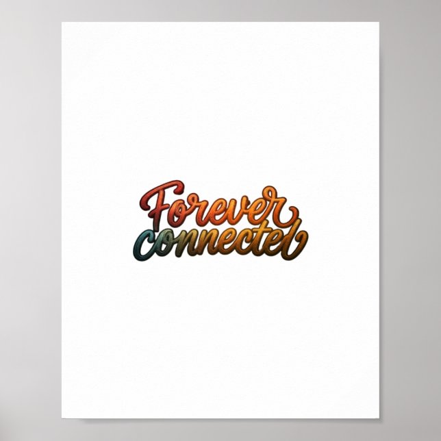 Poster Pour toujours connecté (Devant)