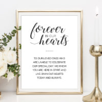 Pour toujours dans nos coeurs mémorial Mariage