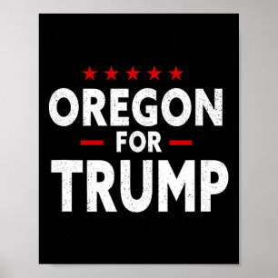 Poster Pour Trump 2024 47e président des États-Unis
