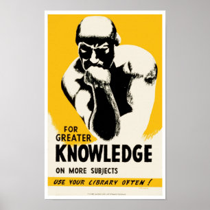 Poster Pour une meilleure connaissance