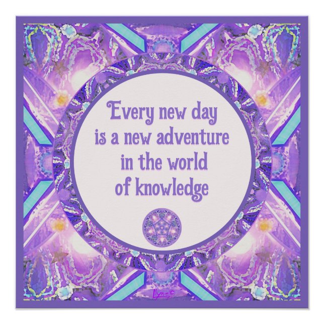 Poster Pourpre W1 (Devant)