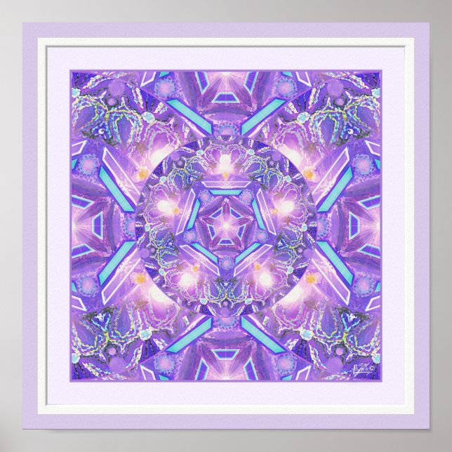 Poster Pourpre W1 (Devant)