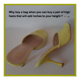 POSTER POURQUOI ACHETER UN SAC