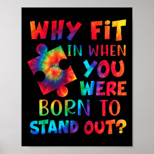 Poster Pourquoi Est-Il Intéressé Quand Vous Êtes Né Pour 