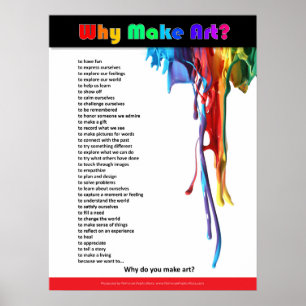 Poster Pourquoi faire de l'art ?