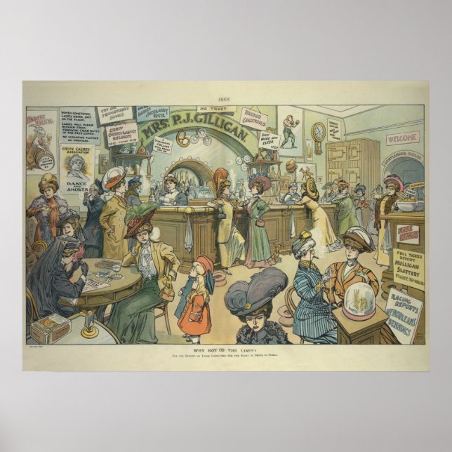 Poster "Pourquoi ne pas aller à la limite?" (1909) (Devant)