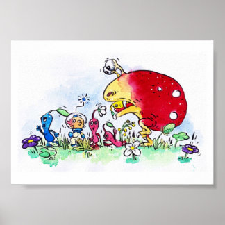 Poster Poursuite Pikmin