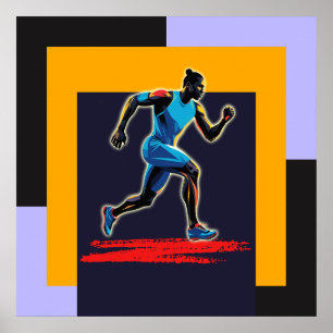 Poster Poursuivre l'élan