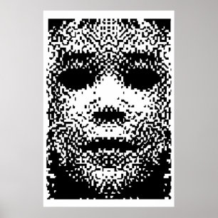 Poster Poussière Pixel