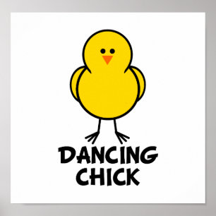 Poster Poussin de danse