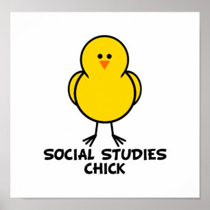 Poster Poussin d'études sociales