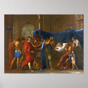 Poster Poussin - La Mort De Germanicus
