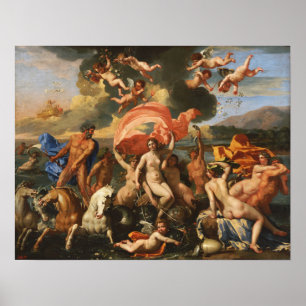 Poster Poussin - La Naissance De Vénus