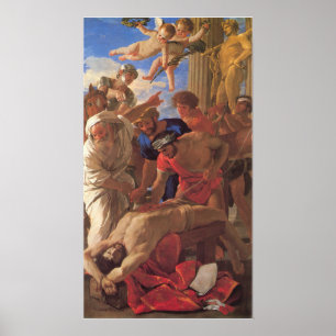 Poster Poussin - Le Martyre De Saint Erasmus